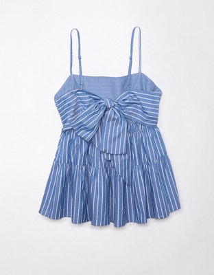 AE Tie-Back Babydoll Tank Top