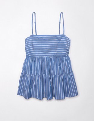 AE Tie-Back Babydoll Tank Top