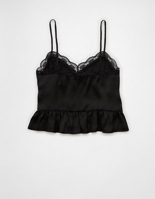 AE Lace Slip Cami Tank Top | American Eagle