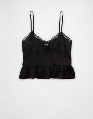 トップス CODE A lingerie mood lace cami AE Lace Slip Cami Tank Top | American Eagle