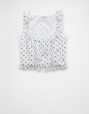 AE x The Summer I Turned Pretty Ruffle Corset Tank Top
