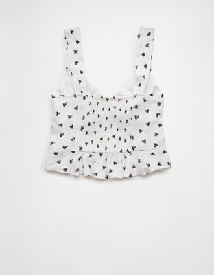 AE Square Neck Corset Tank Top