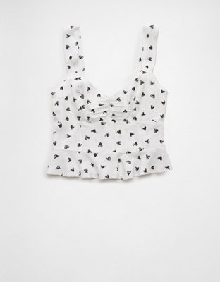 AE Square Neck Corset Tank Top