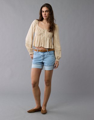 Blouse-nuisette à manches longues AE