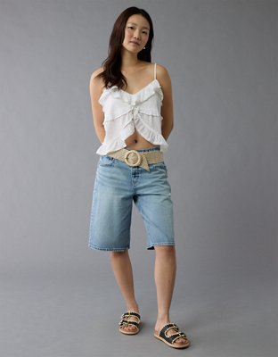AE V-Neck Ruffle Cami
