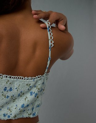 AE Button-Up Corset Tank Top