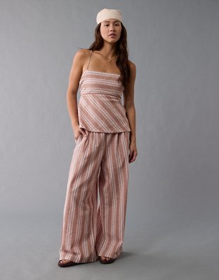 AE Striped Halter Top