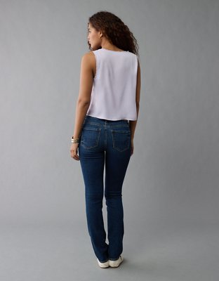 AE V-Neck Satin Slip Tank Top