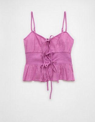 AE Tie Front Cami