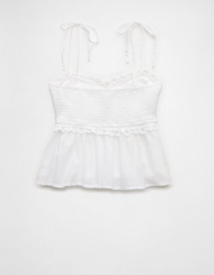 AE Eyelet Tie Strap Cami