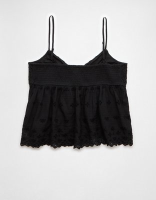 AE Crochet Eyelet Cami