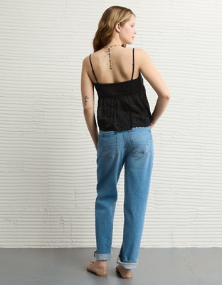 AE Crochet Eyelet Cami