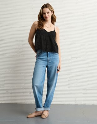 AE Crochet Eyelet Cami