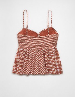AE Smocked Babydoll Cami
