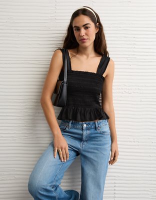 AE Smocked Tank Top