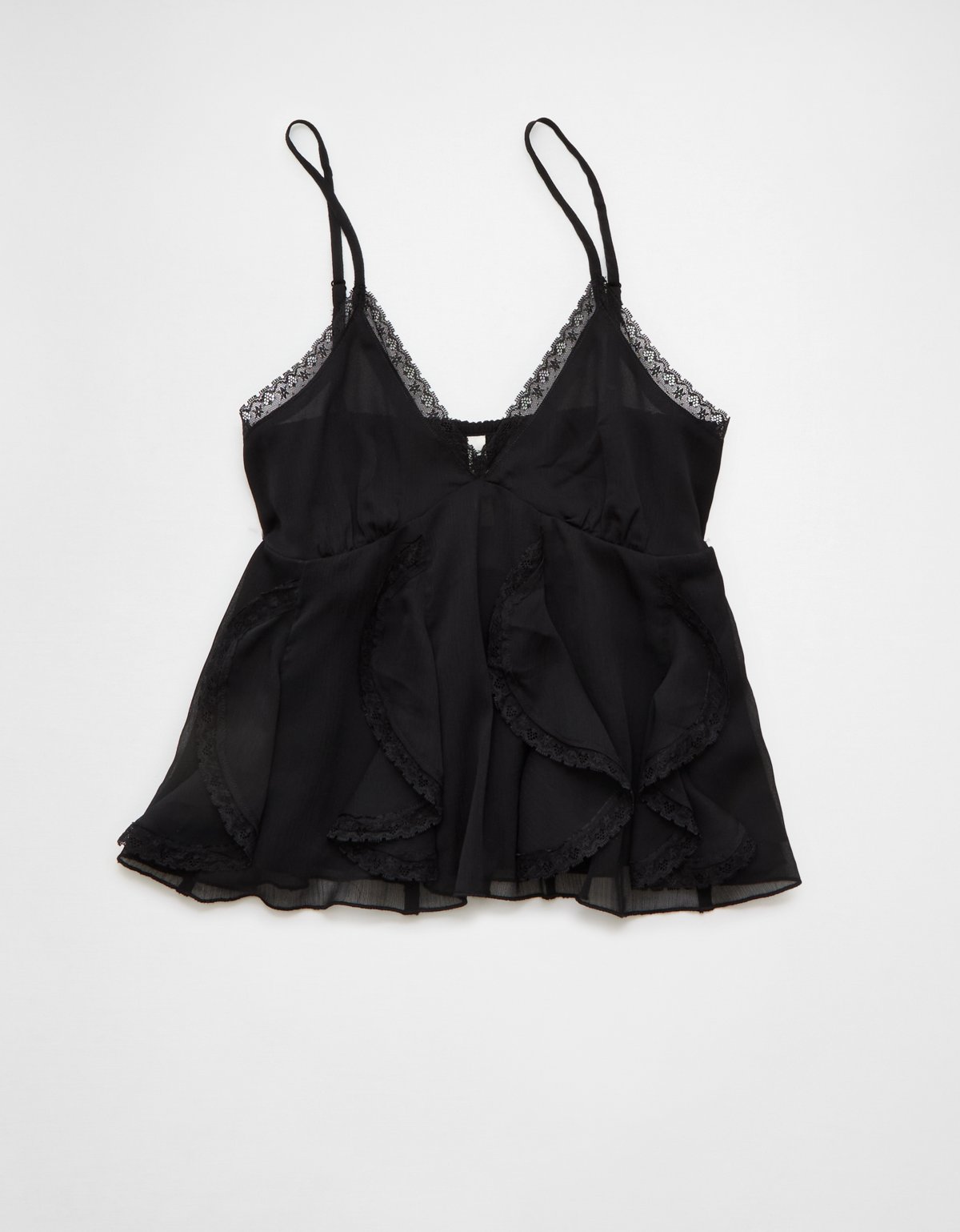 AE V-Neck Ruffle Cami Top - image 3