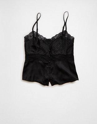 AE Pintuck Satin Cami Top