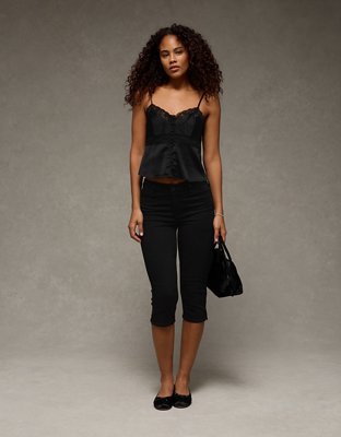 AE Pintuck Satin Cami Top