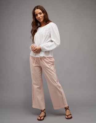 AE Lace Long-Sleeve Blouse