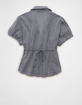 Chemise boutonnée à manches courtes AE