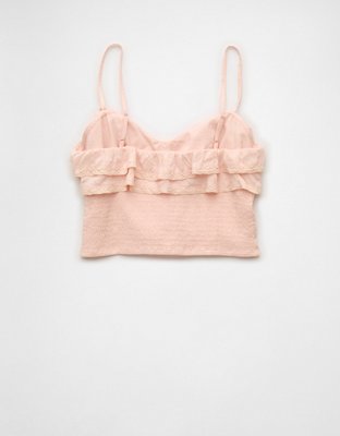 AE Ruffled Crop Top