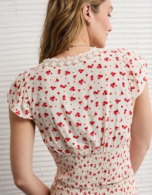 AE Lace Trim Blouse - image 2