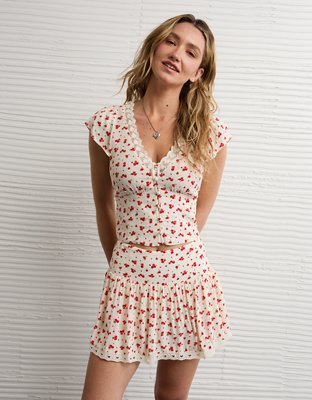 AE Lace Trim Blouse - image 5