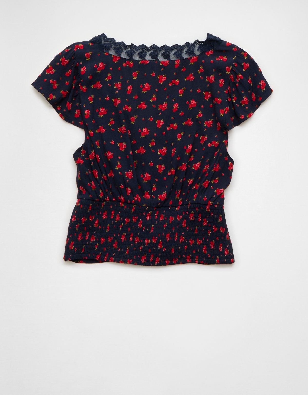 AE Lace Trim Blouse - image 4