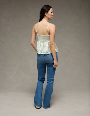 AE Tiered Ruffle Tank Top