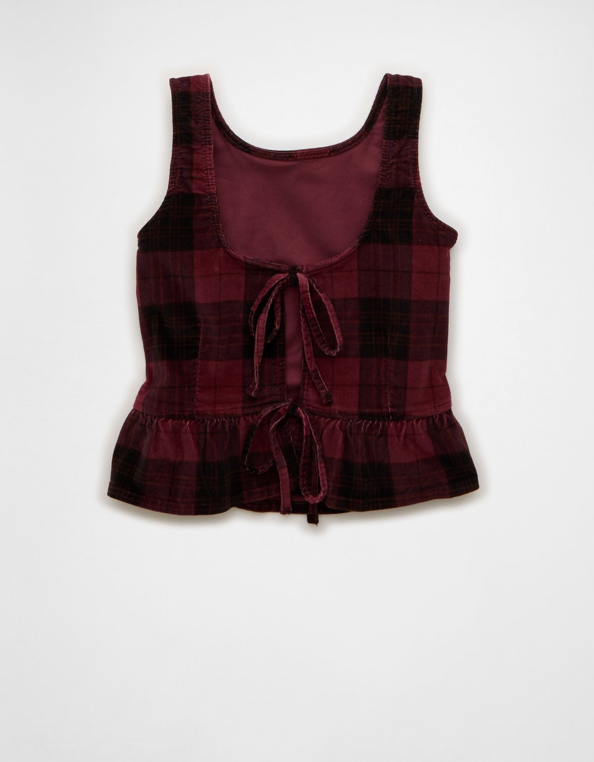 AE Back Bow Peplum Tank Top - image 4