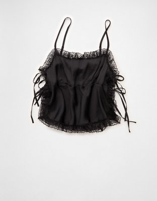 AE Side-Tie Lace Tank Top