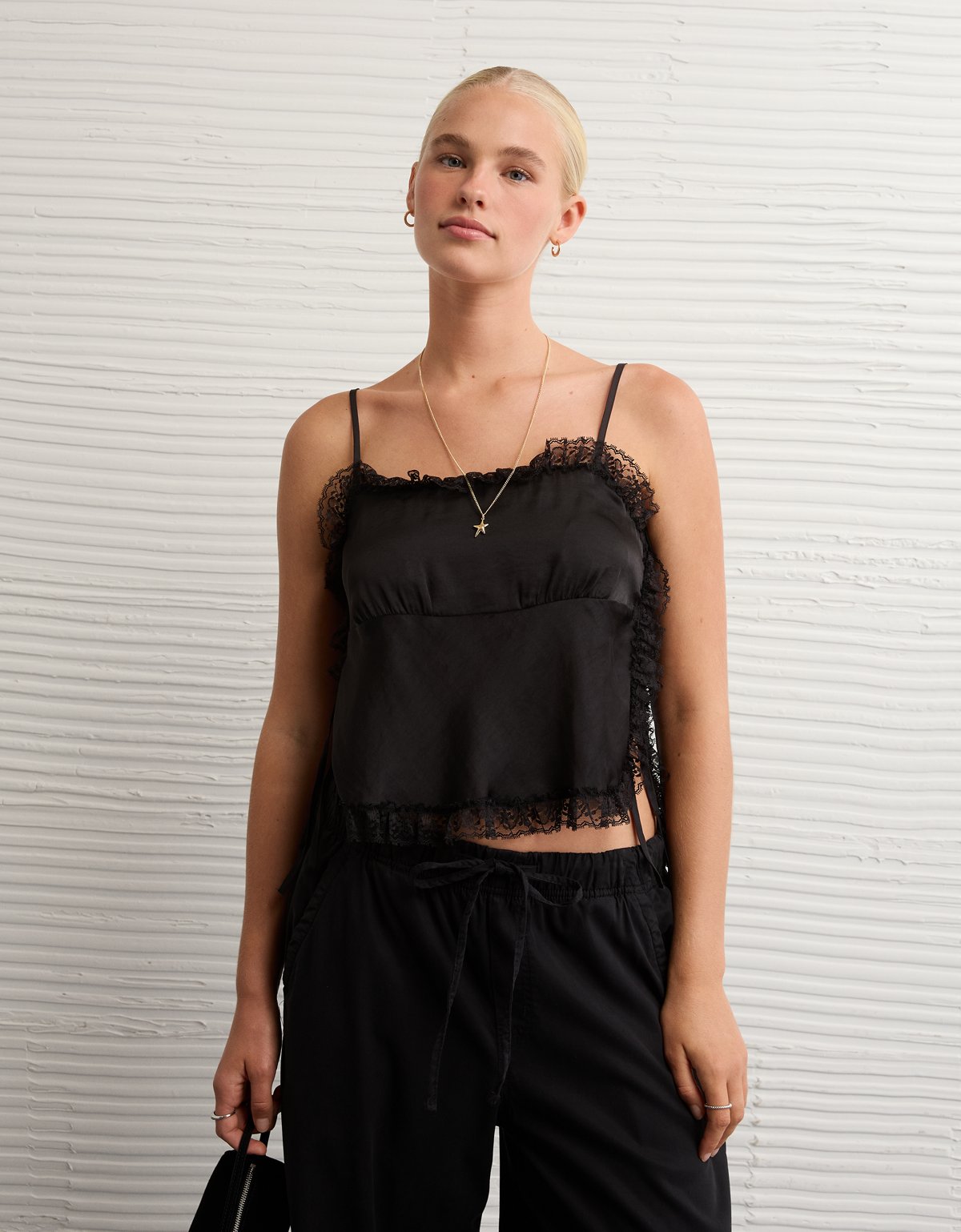 AE Side-Tie Lace Tank Top - image 5