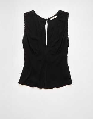 AE V-Neck Tie Back Top