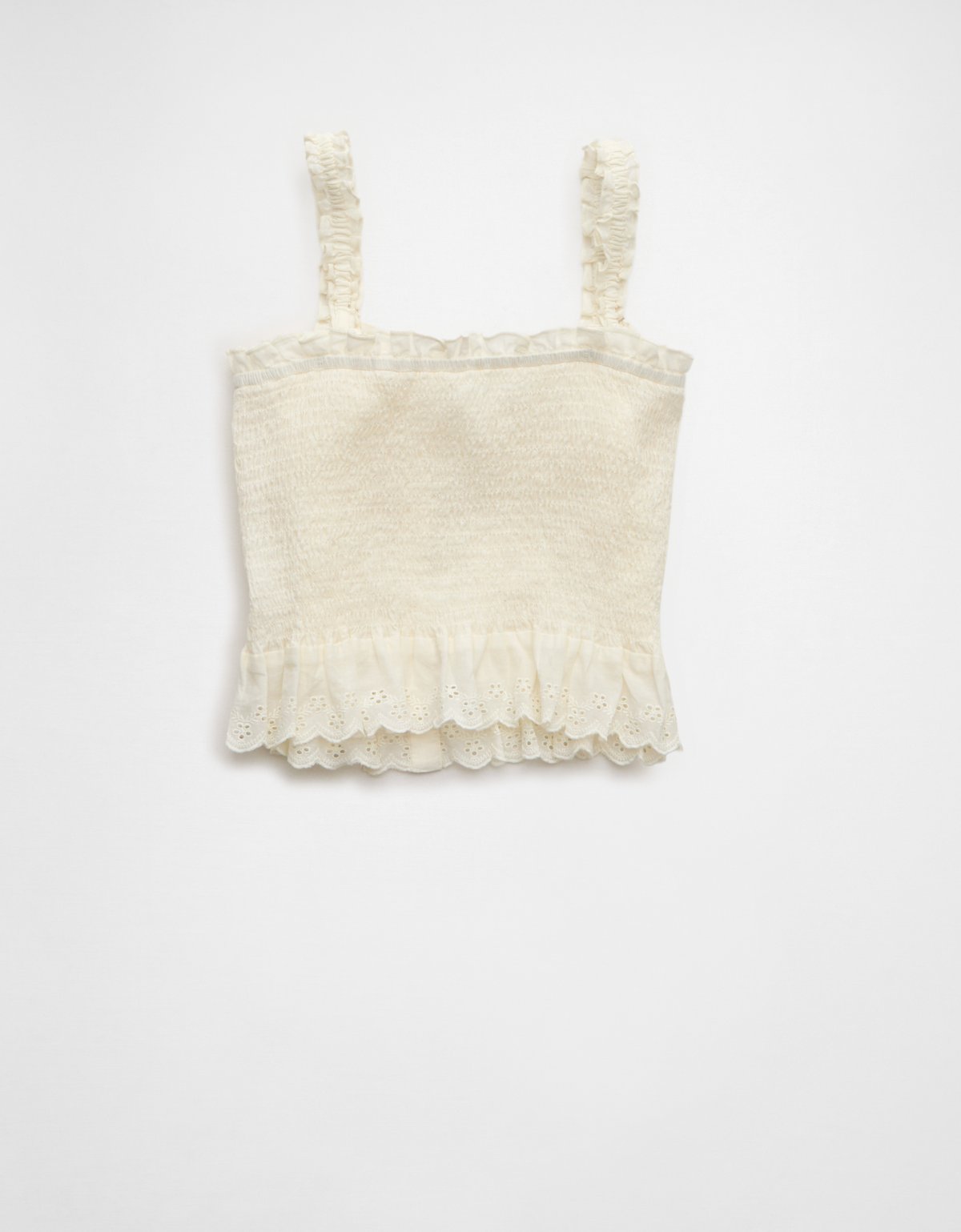 AE Smocked Button-Up Cami - image 4