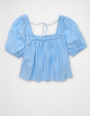 AE Tie-Front Blouse