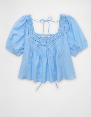 AE Tie-Front Blouse