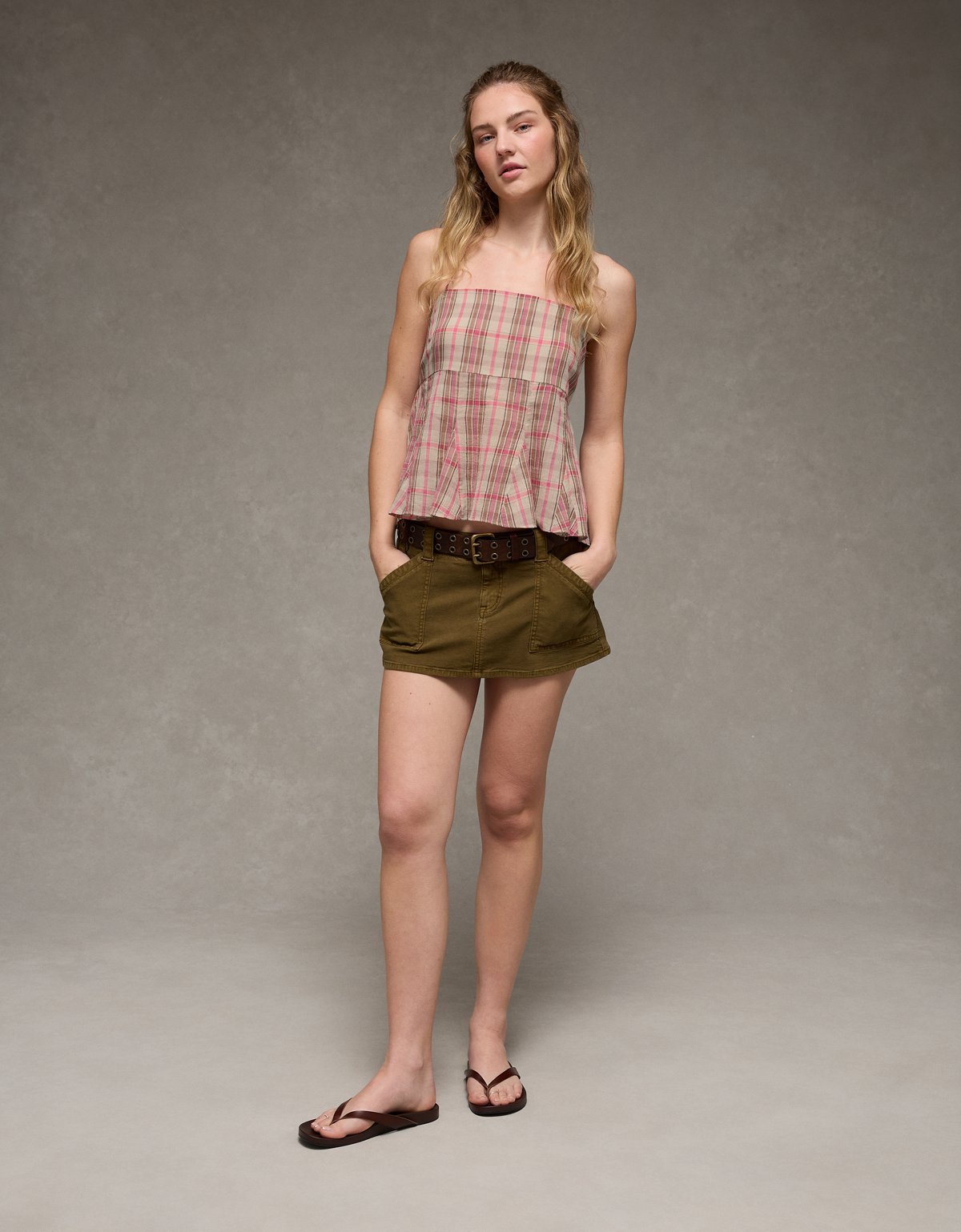 AE Godet Halter Top - image 5