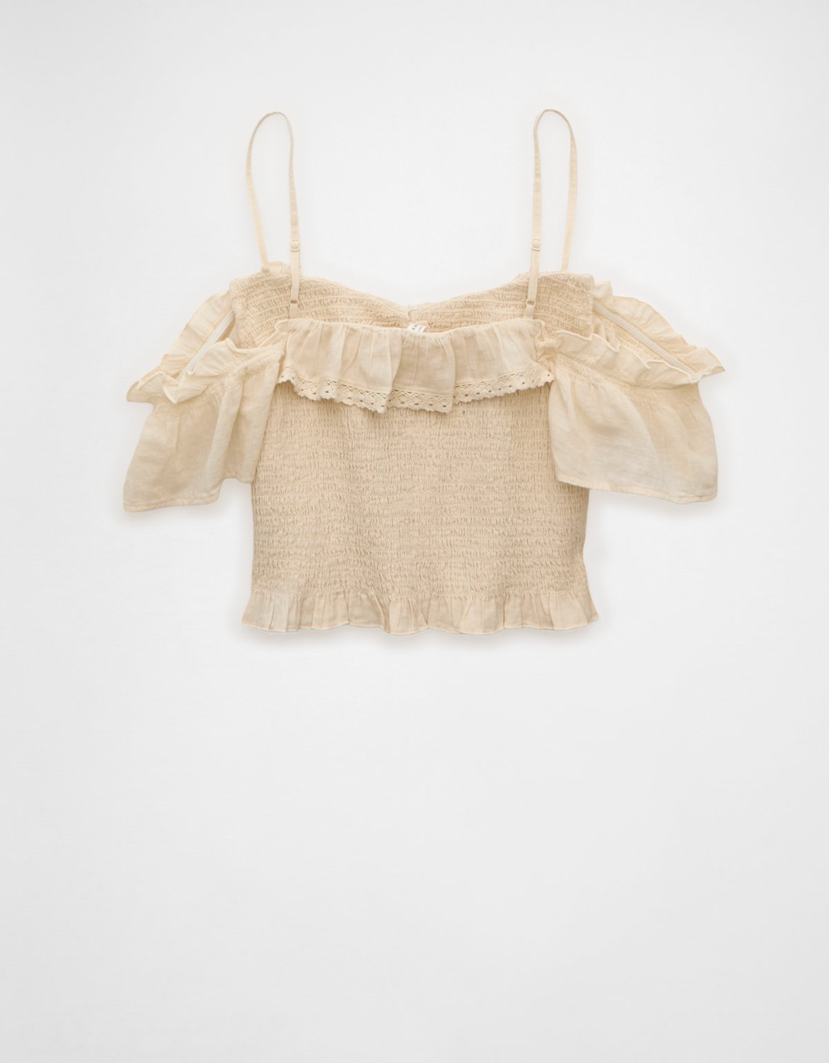 AE Smocked Cold Shoulder Cami - image 4