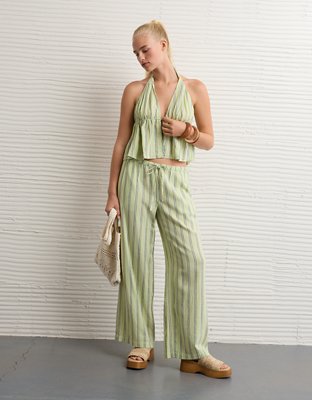 AE Open-Back Halter Top