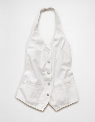 Veste dos nu ample en denim AE