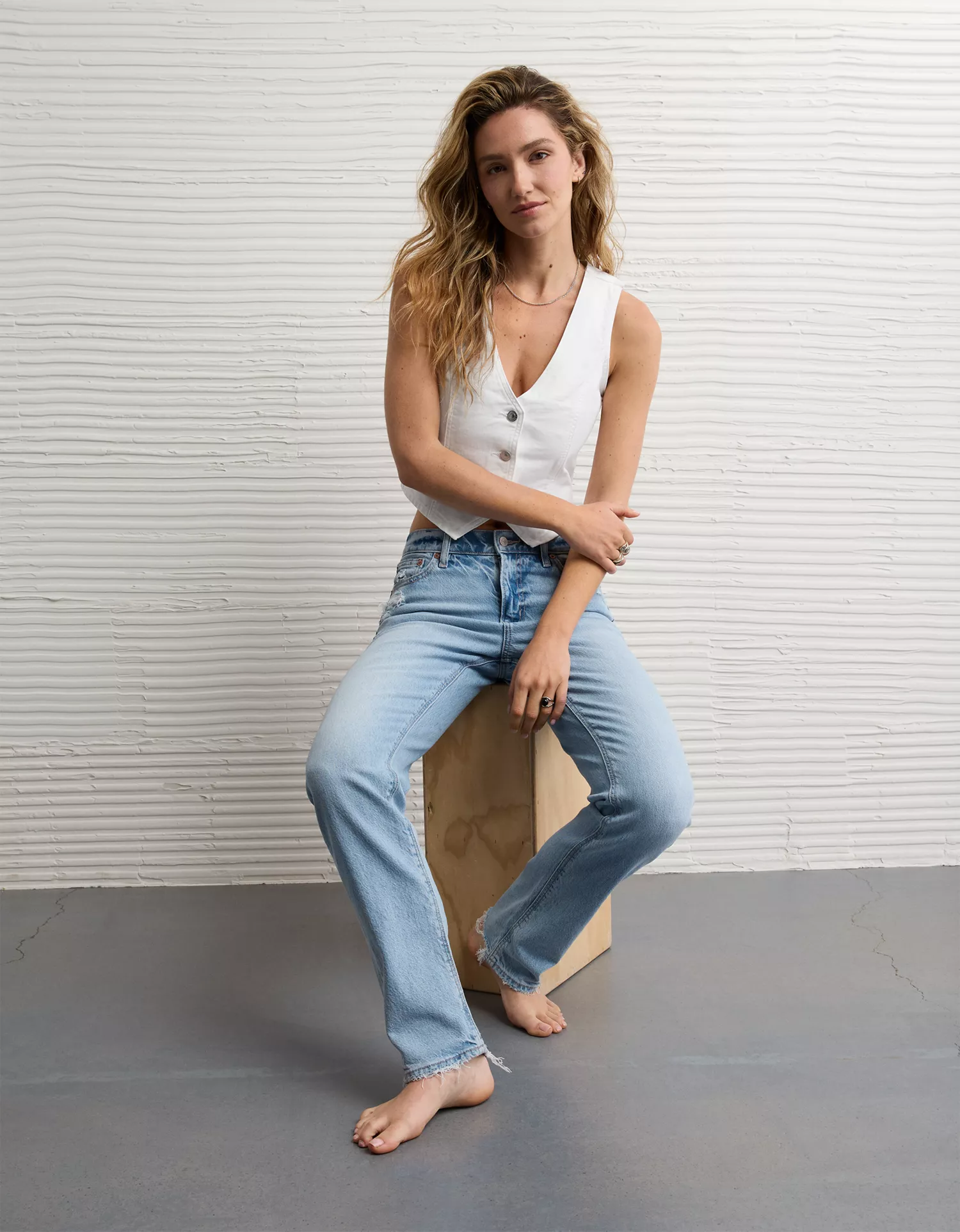 AE Classic Denim Vest - thumbnail 6