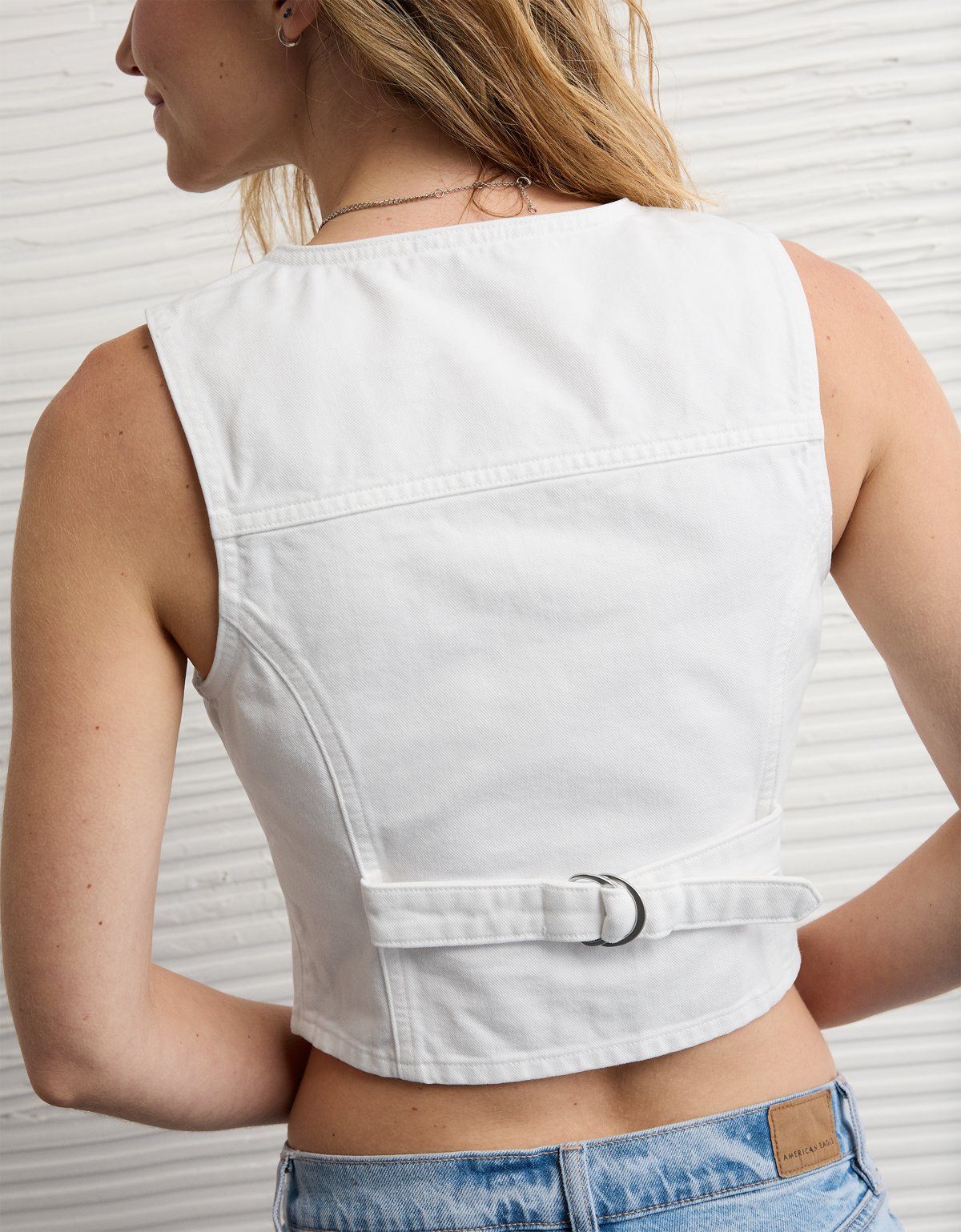 AE Classic Denim Vest - image 2