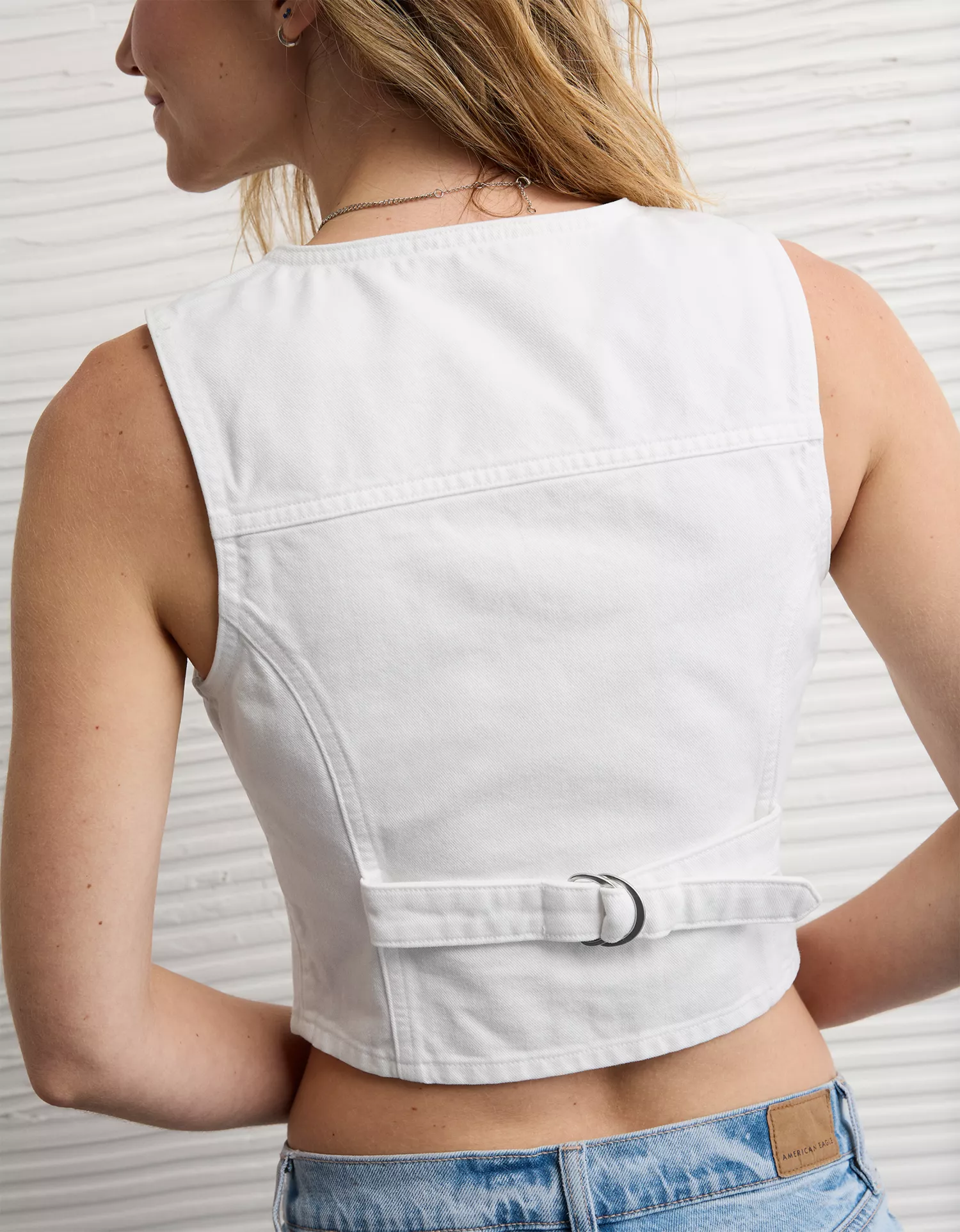 AE Classic Denim Vest - thumbnail 2