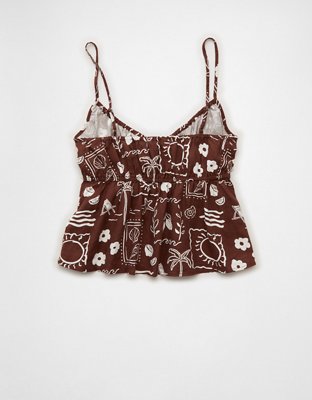 epa エパ candy cami AE Tie-Front Cami | American Eagle