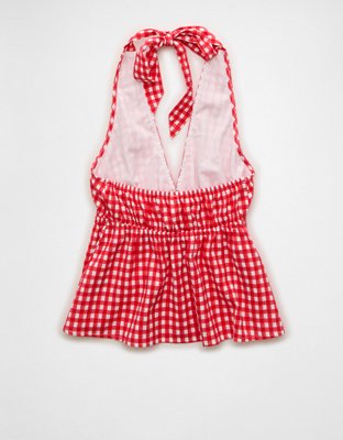 AE Cinch-Waist Halter Top
