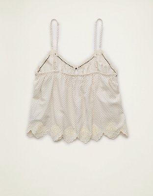 AE Ribbon Tie-Front Cami