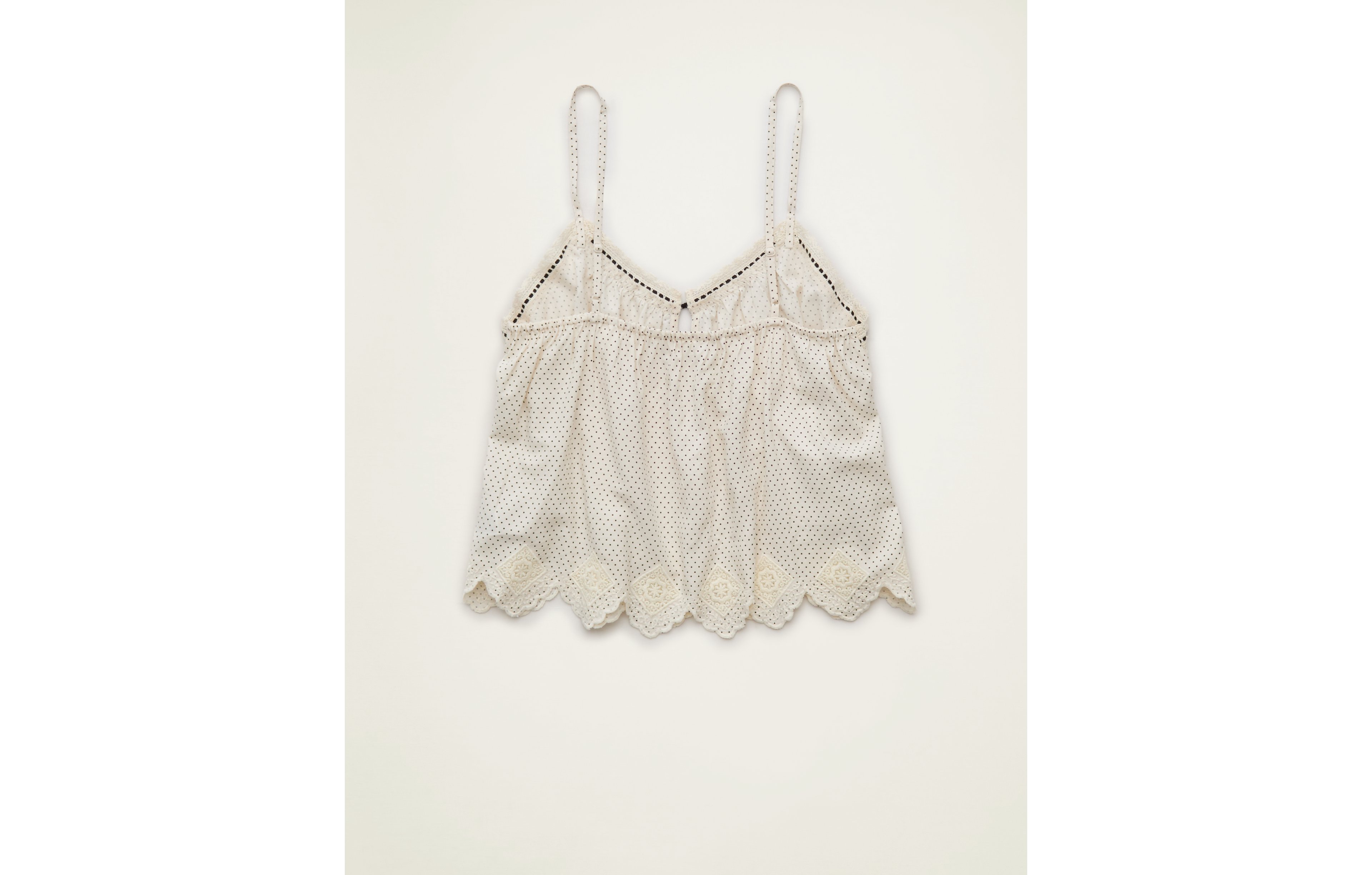 AE Ribbon Tie-Front Cami