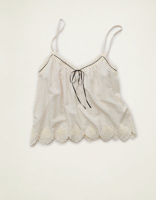 AE Ribbon Tie-Front Cami | American Eagle