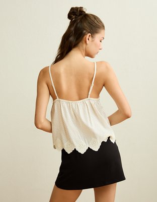 AE Ribbon Tie-Front Cami
