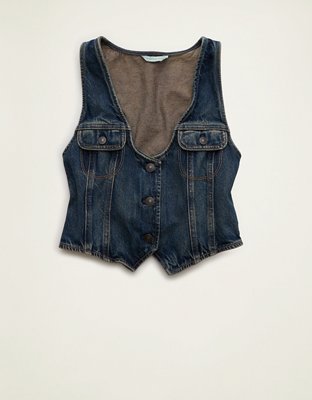 AE Denim Vest